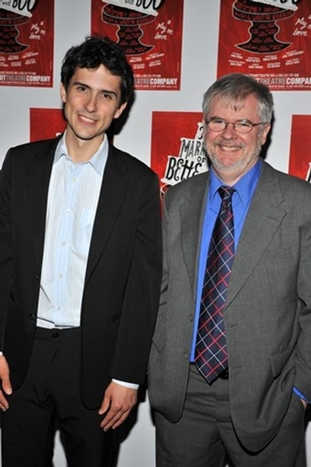 Charles Socarides and Christopher Durang at 