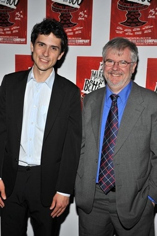 Charles Socarides and Christopher Durang Photo