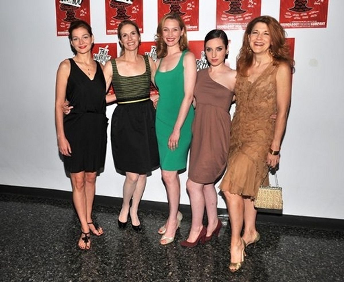 Heather Burns,Julie Hagerty,Kate Jennings Grant, Zoe Lister, and Victoria Clark at 
