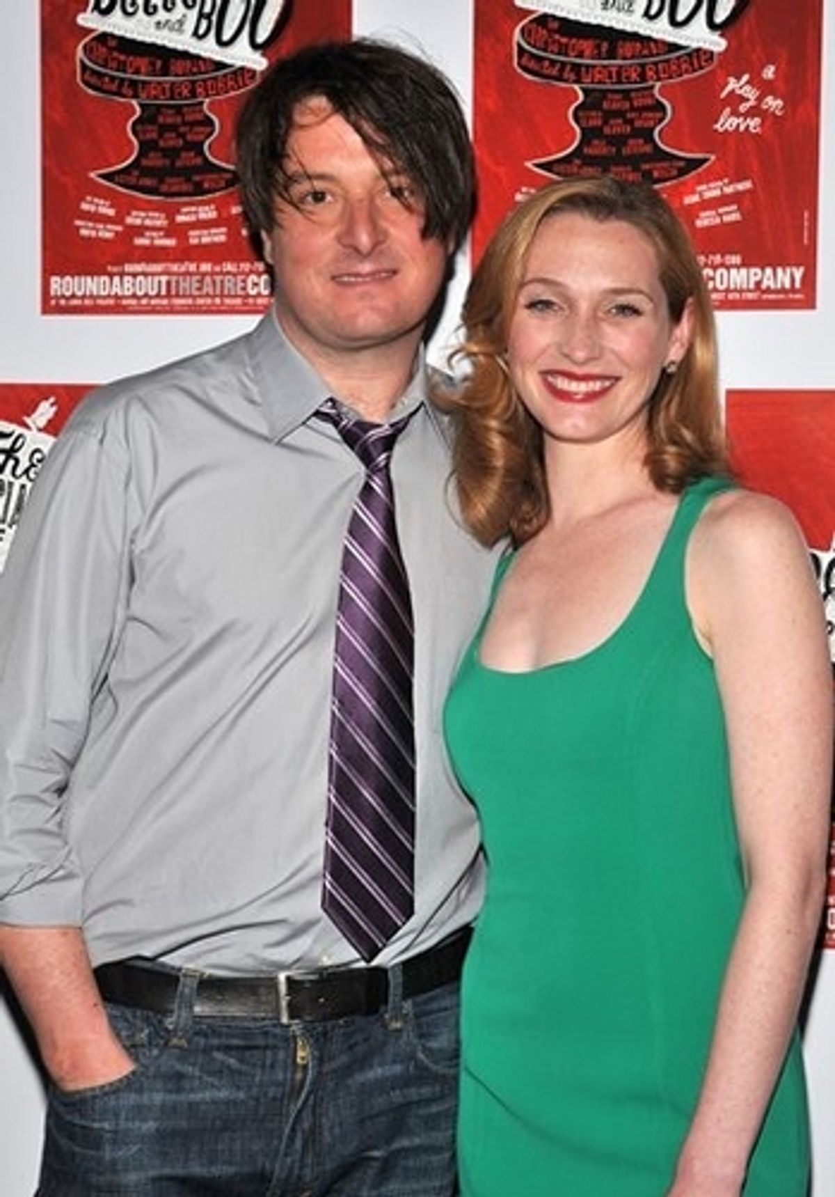 Christopher Evan Welch and Kate Jennings Grant at 