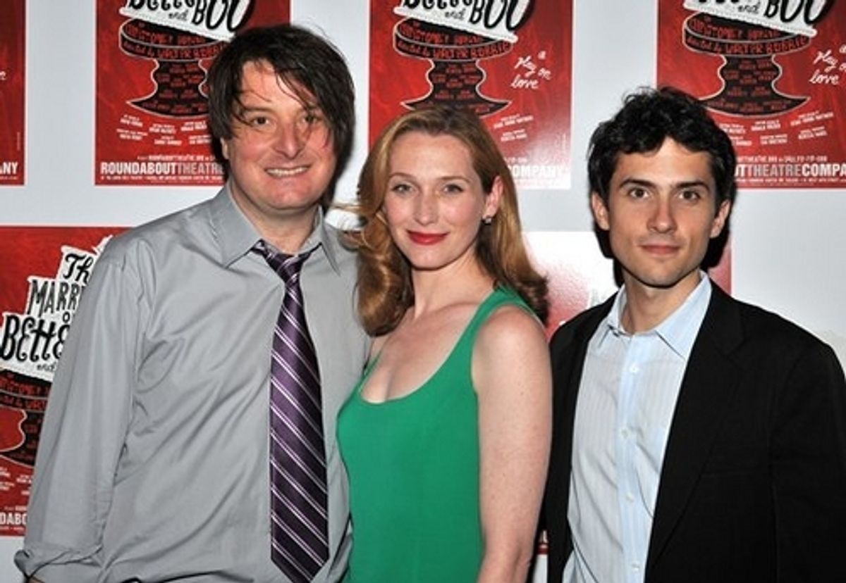 Christopher Evan Welch,Kate Jennings Grant and Charles Socarides at 