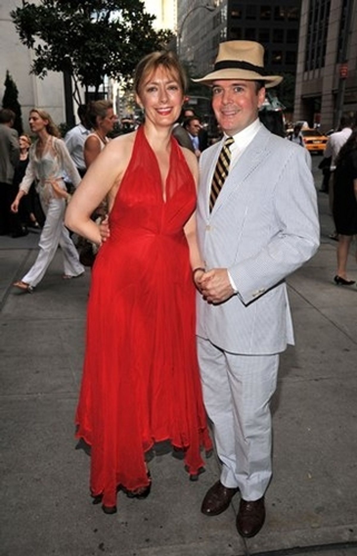 Susan Lyons and Jefferson Mays at 