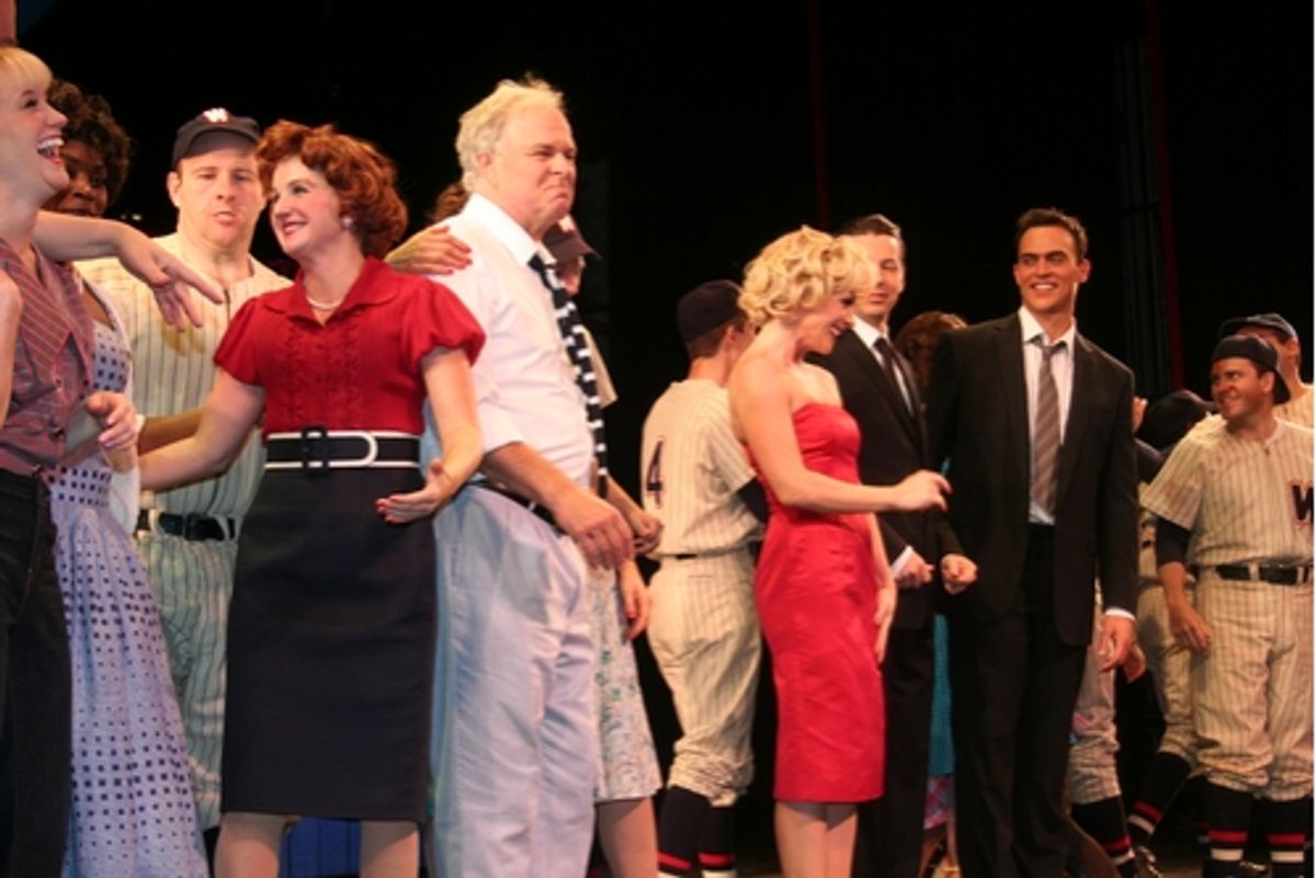 Pamela Otterson, Stacey Sargeant, Jay Lustek, Megan Lawrence, P.J. Benjamin,Jane Krakowski, at 