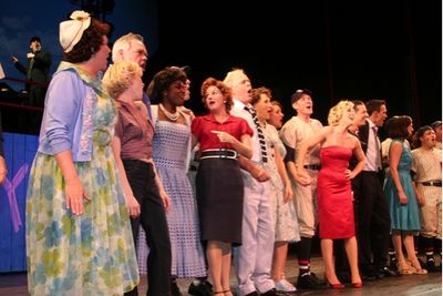 Damn Yankees cast sings "Heart"
Kathy Fitzgerald, Pamela Otterson, Michael Mulheren, Photo