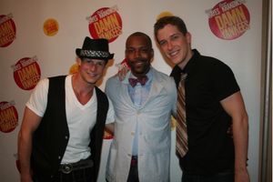 John Seyla (Eddie/Mambo Dancer), T. Oliver Reid (Linville/Postmaster/Ensemble) and An Photo