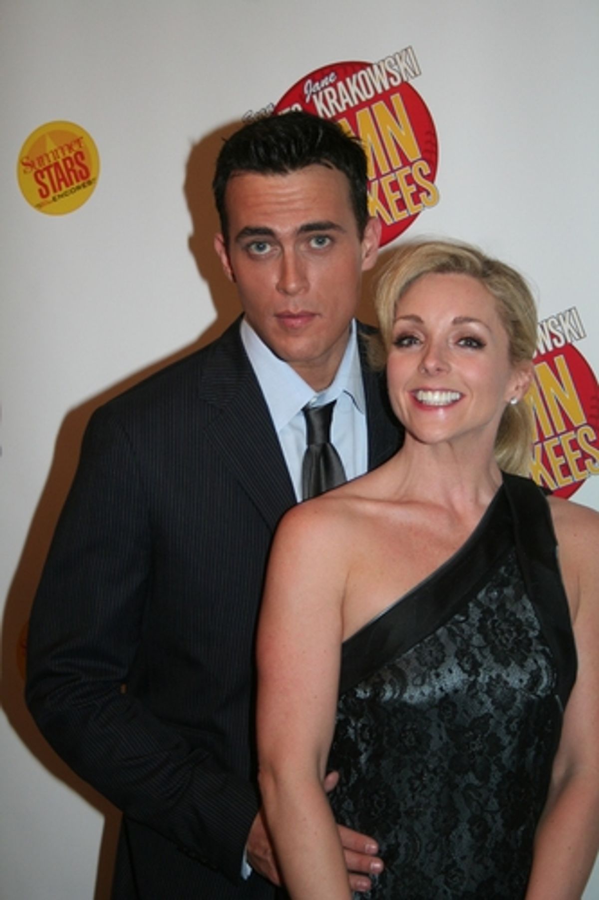 Cheyenne Jackson and Jane Krakowski
 at 