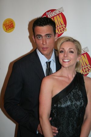 Cheyenne Jackson and Jane Krakowski
 Photo