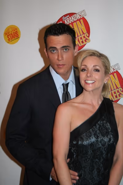 Cheyenne Jackson and Jane Krakowski
 Photo