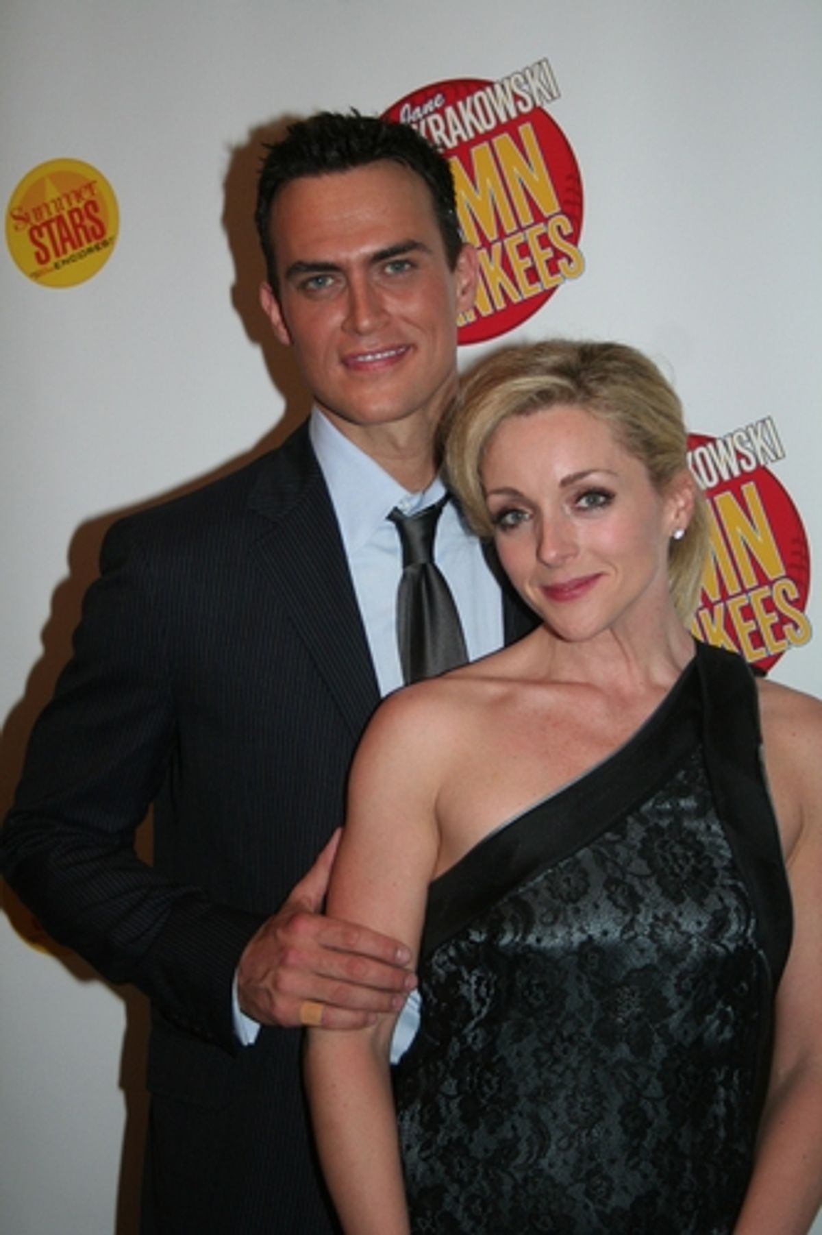 Cheyenne Jackson and Jane Krakowski
 at 