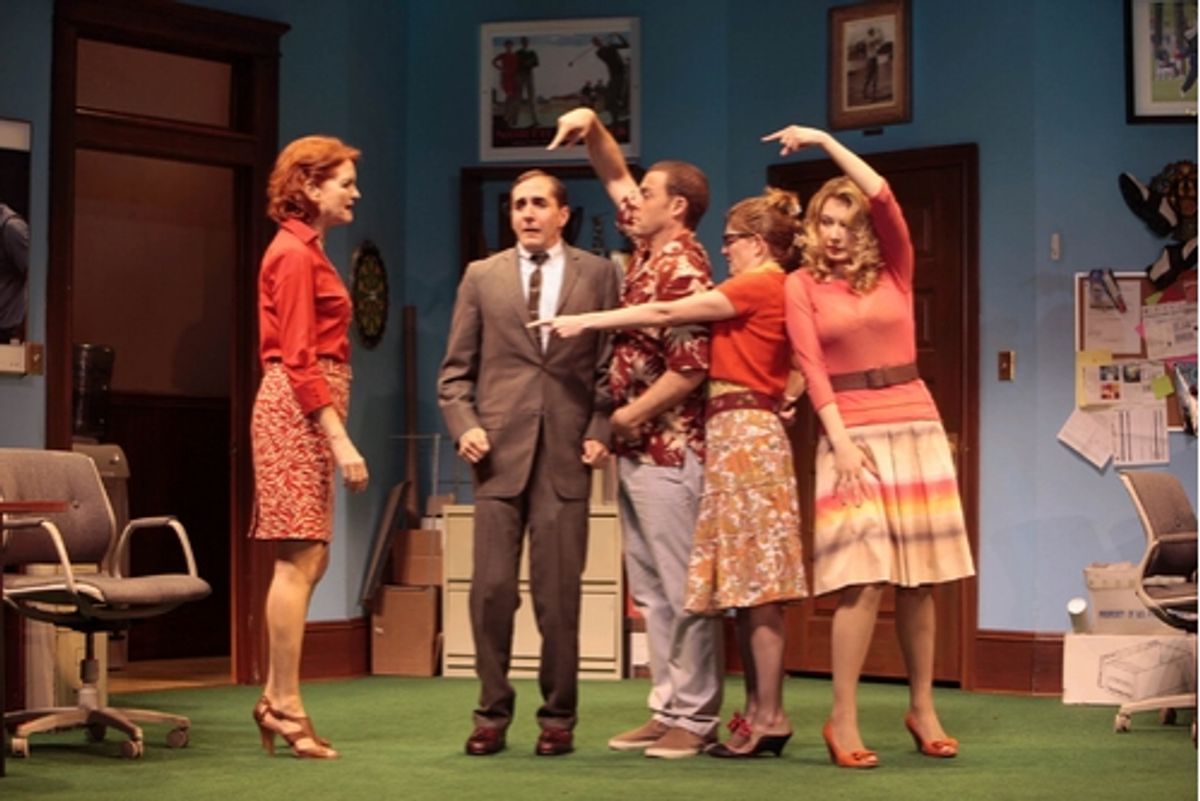 Candy Buckley, Tom Beckett, Matthew Rauch, Rebecca Harris, Jennifer Mudge at 