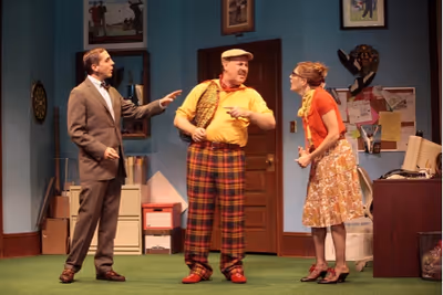 Tom Beckett, Colin McPhillamy, Rebecca Harris Photo