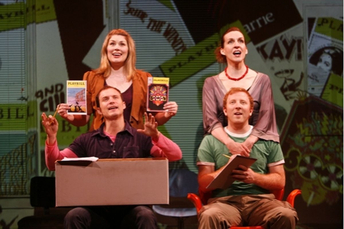 Heidi Blickenstaff, Jeff Bowen, Susan Blackwell,  and Hunter Bell at 