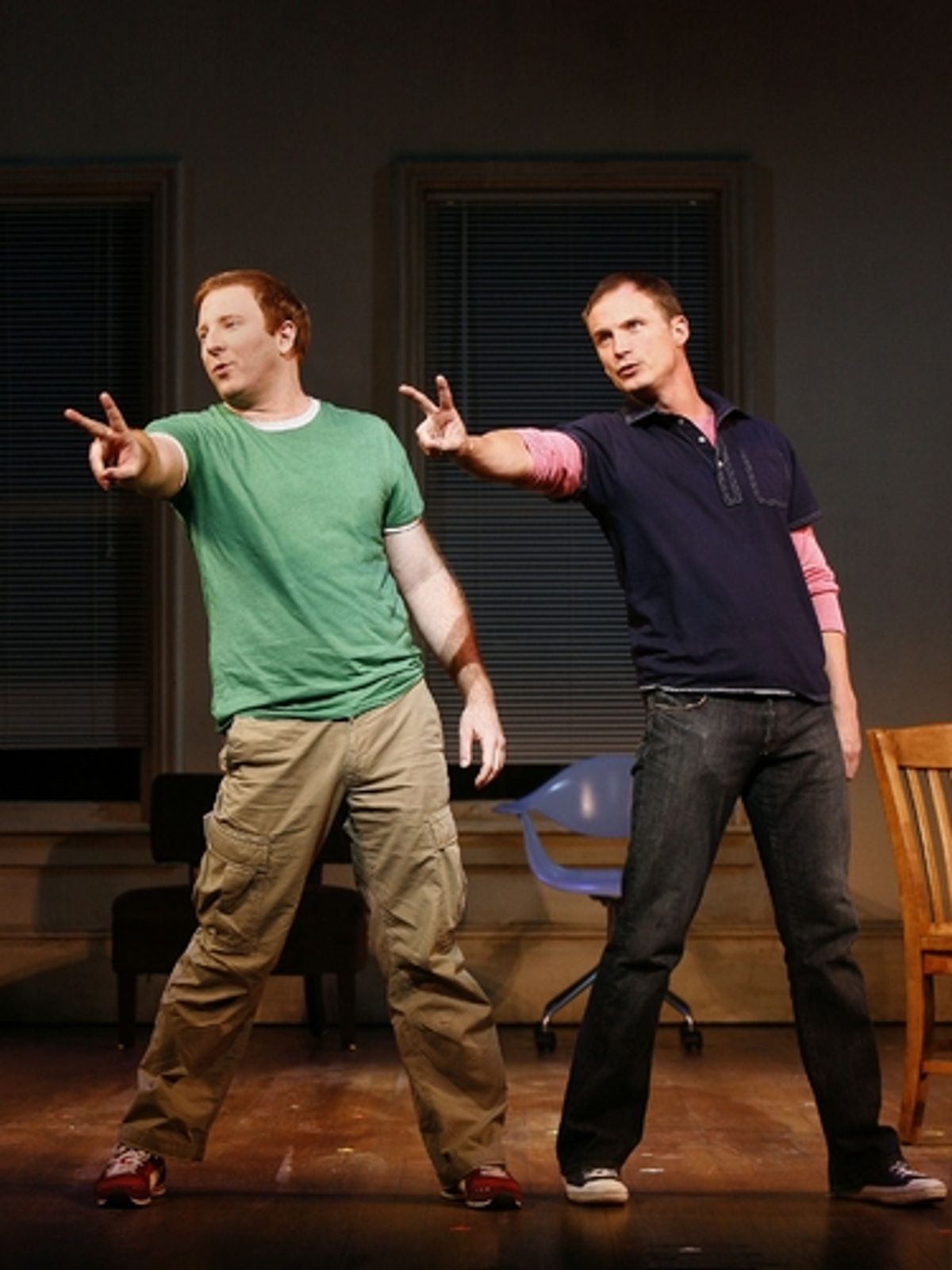 Hunter Bell and Jeff Bowen at 