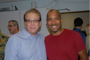 Stuart Ross(Director) and Darius de Haas
 Photo