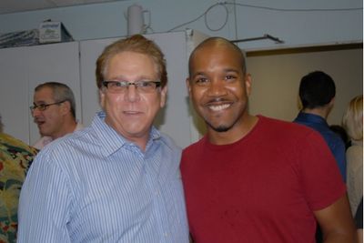 Stuart Ross(Director) and Darius de Haas
 Photo