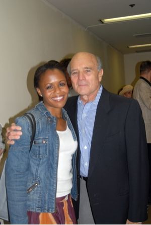 Nikki Renee Daniels and Larry Grossman
 Photo