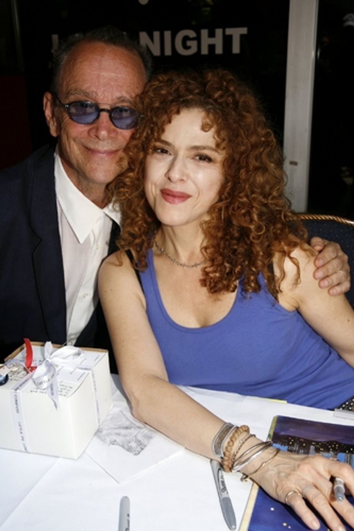 Bernadette Peters and Joel Grey
 at 