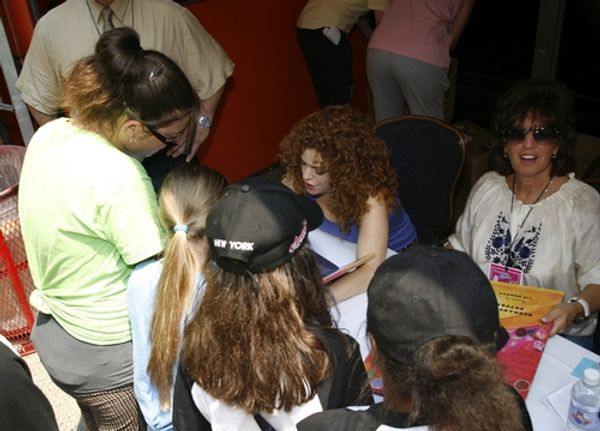 Bernadette Peters and Judy Katz Photo