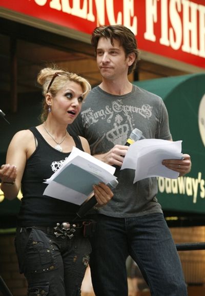Orfeh and Andy Karl
 Photo