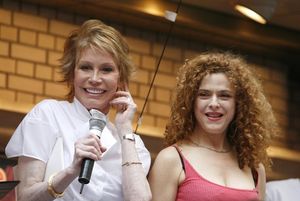 Mary Tyler Moore and Bernadette Peters Photo