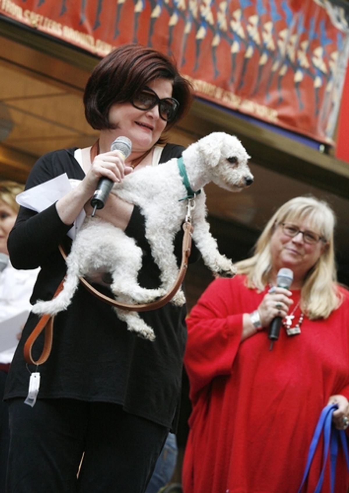 Faith Prince and Heather MacRae
 at 