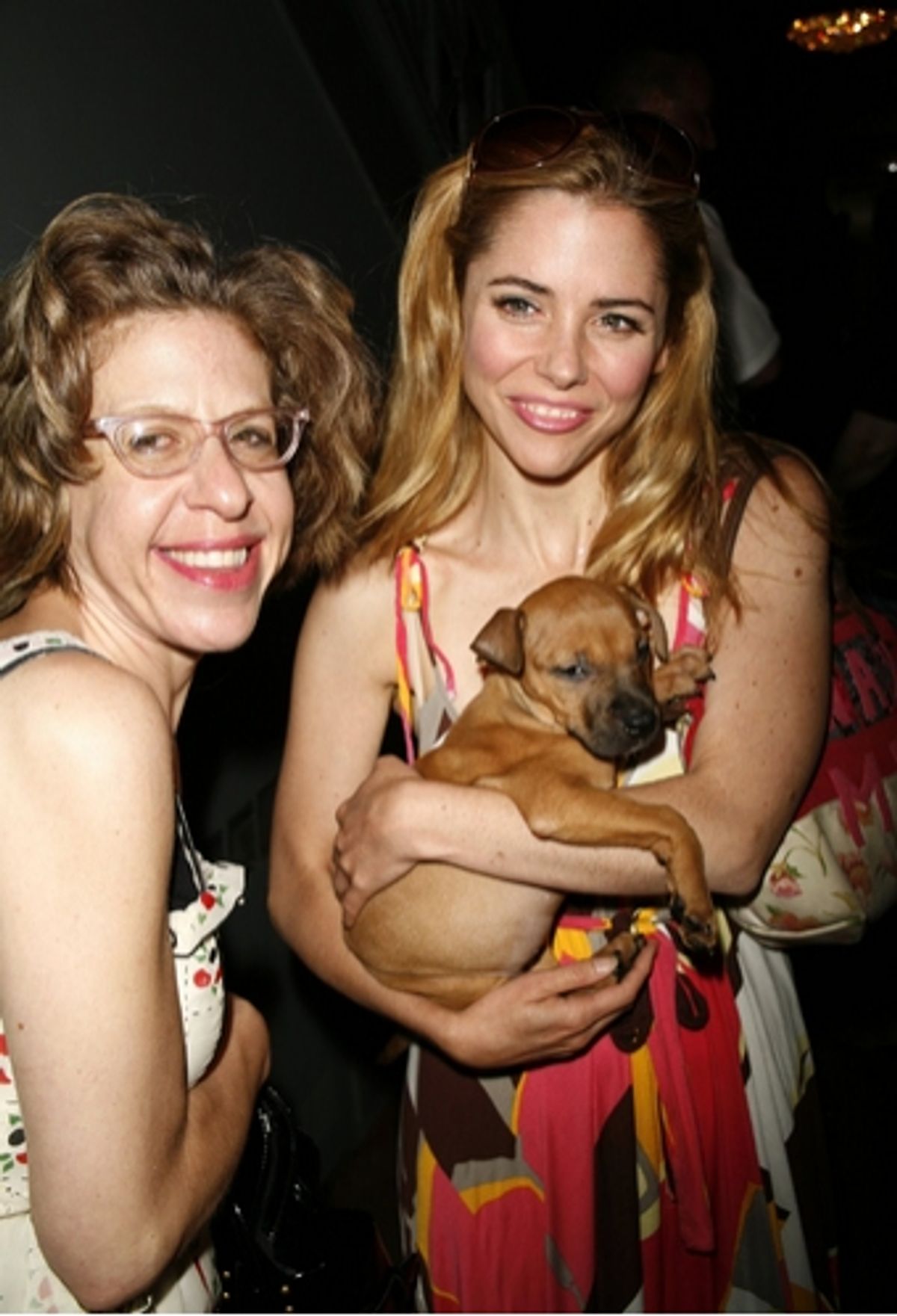 Kerry Butler and Jackie Hoffman
 at 