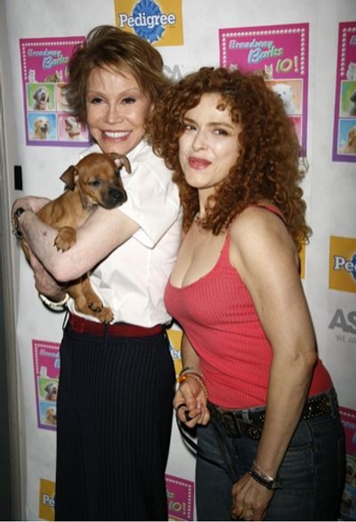 Mary Tyler Moore and Bernadette Peters 
 Photo