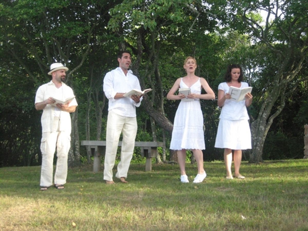 Khris Lewin, Adam Mastrelli, Amy Prosser and Laura Rikard
 at 