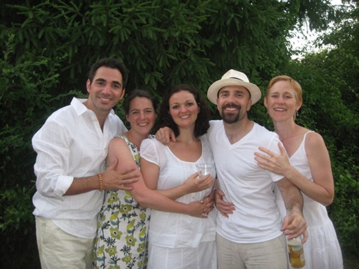 Adam Mastrelli, Abigail Anderson ( Director), Laura Rikard, Khris Lewin, Amy Prosser
 at 