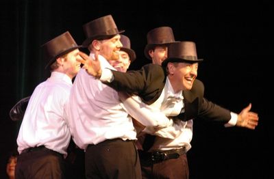 Jason Graae and the Night At The Operetta Dancers-Eric Sean Fogel, J. Austin Eyer, Bi Photo