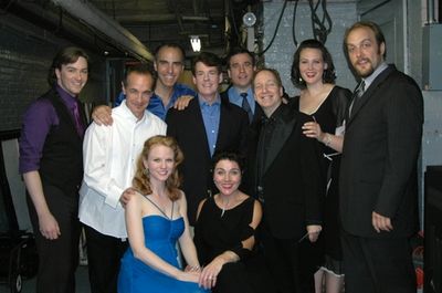 Night At The Operetta II Cast and host Scott Siegel
 Photo
