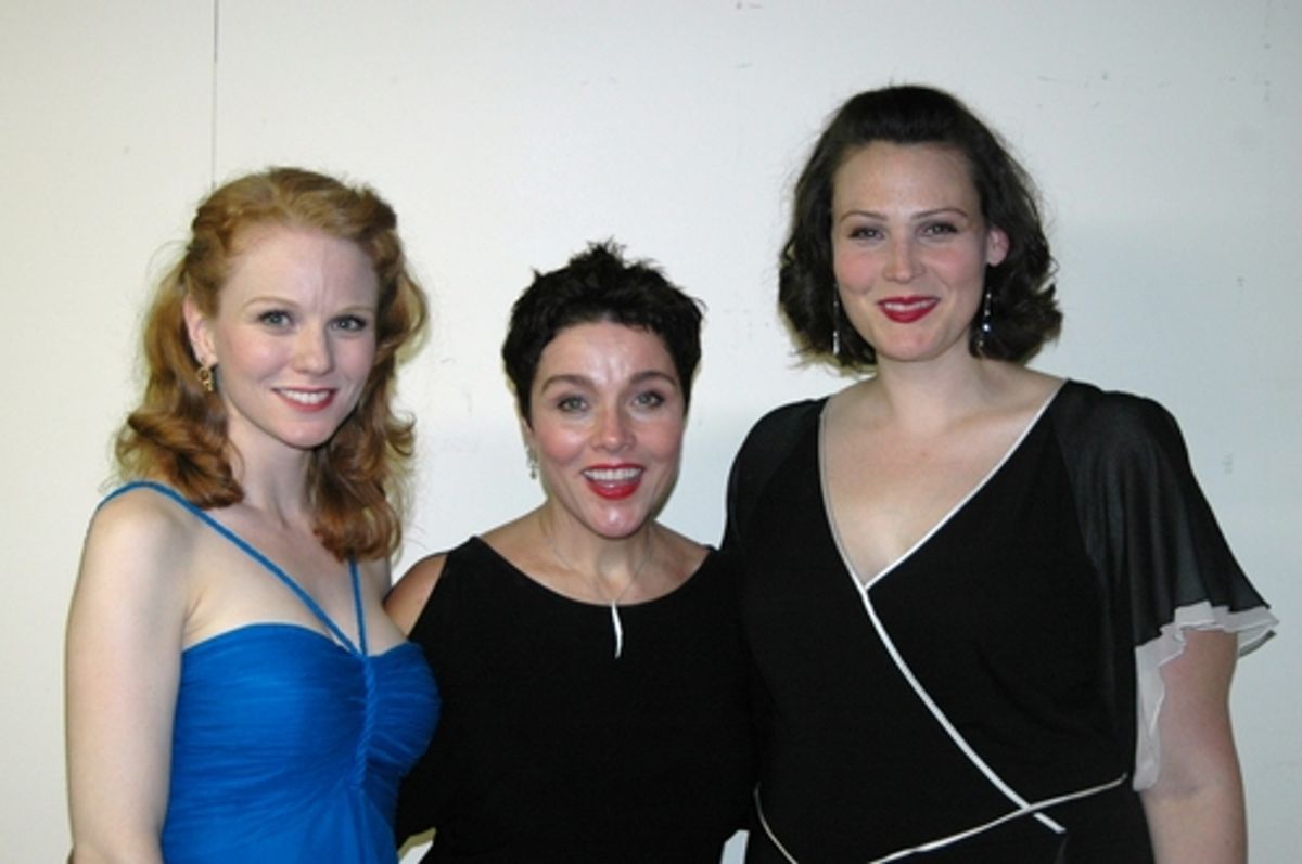 Jennifer Hope Wills, Christine Andreas, Lisa Howard
 at 