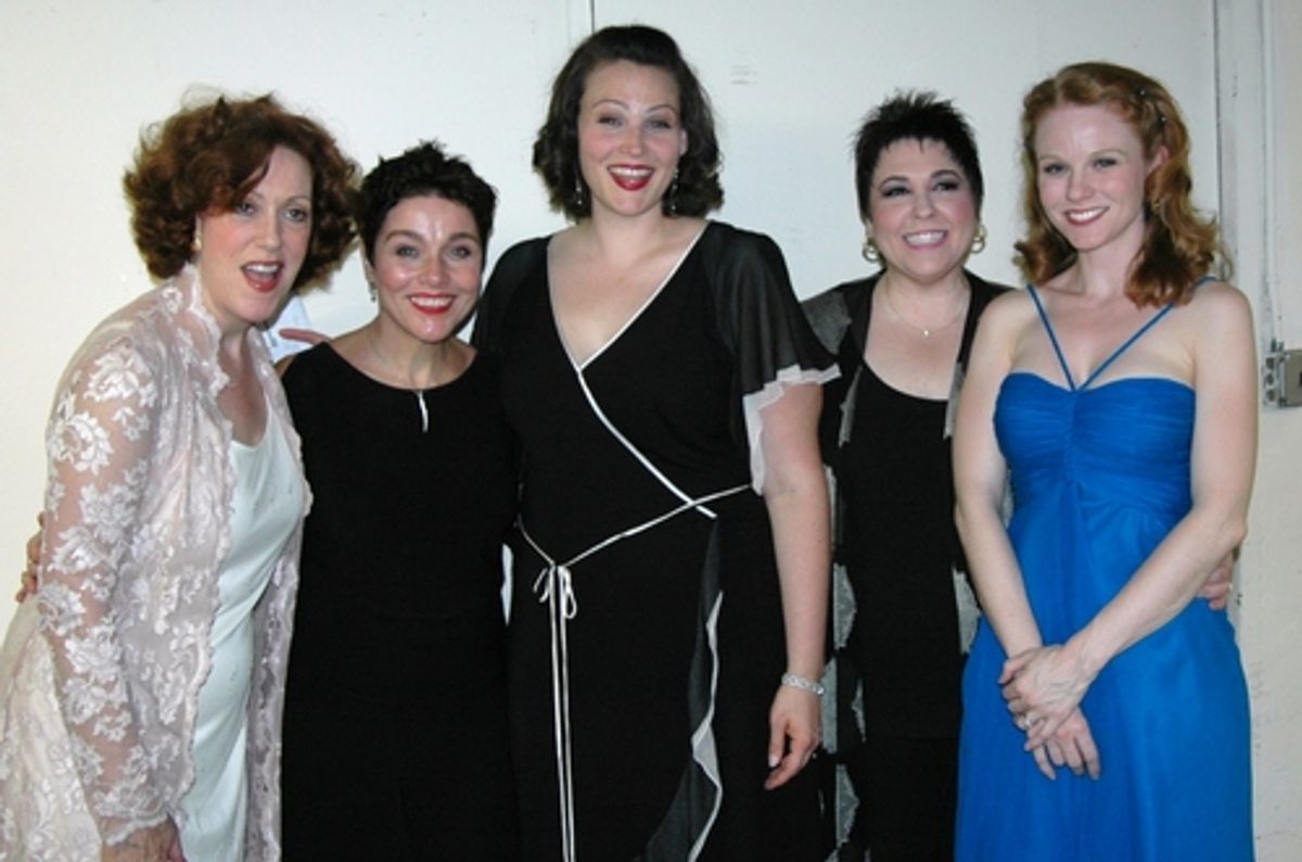 Karen Murphy, Christine Andreas, Lisa Howard, Milla Ilieva, Jennifer Hope Wills at 
