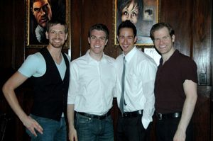 Billy Harrington Tighe, Eric Sean Fogel, Ben Franklin, J. Austin Eyer @ BroadwayWorld Billy Harrington Tighe, Eric Sean Fogel, Ben Franklin, J. Austin Eyer Photo
