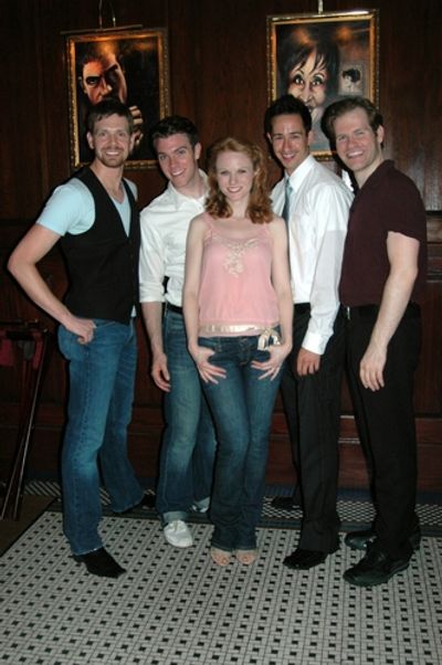 The Night at the Operetta Dancers and Jennifer Hope Wills Photo