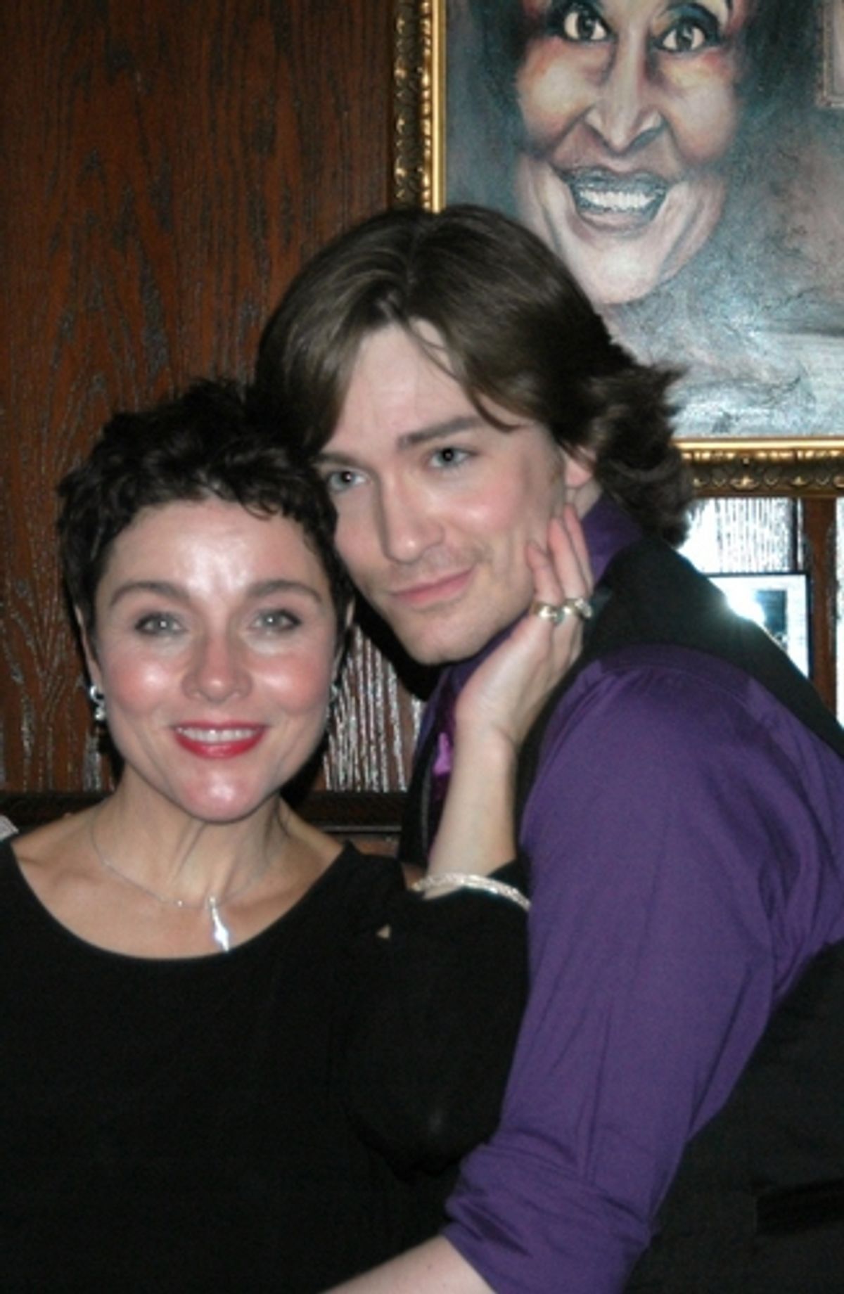 Christine Andreas and Brian Charles Rooney
 at 