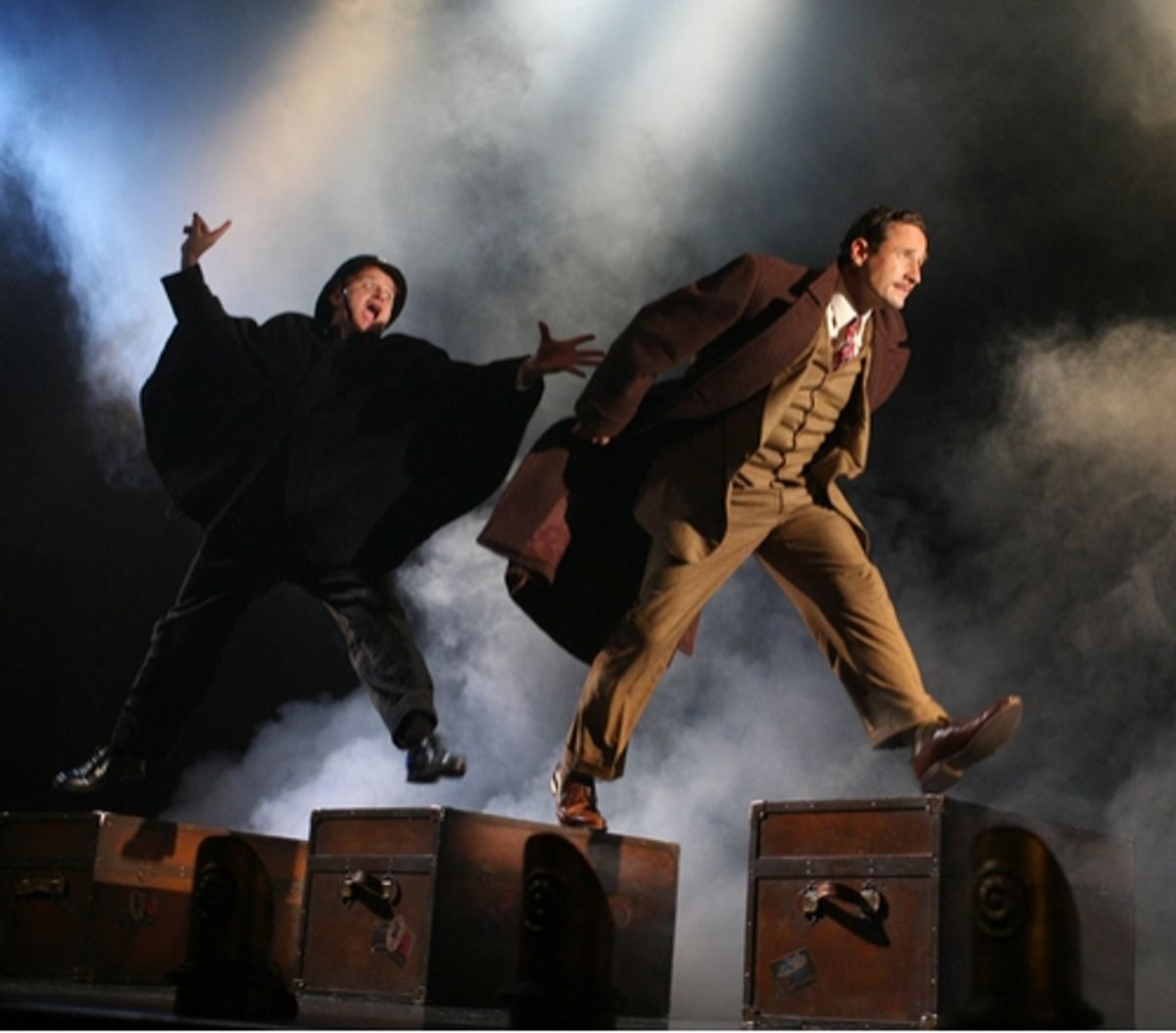 Cliff Saunders and Sam Robards at 