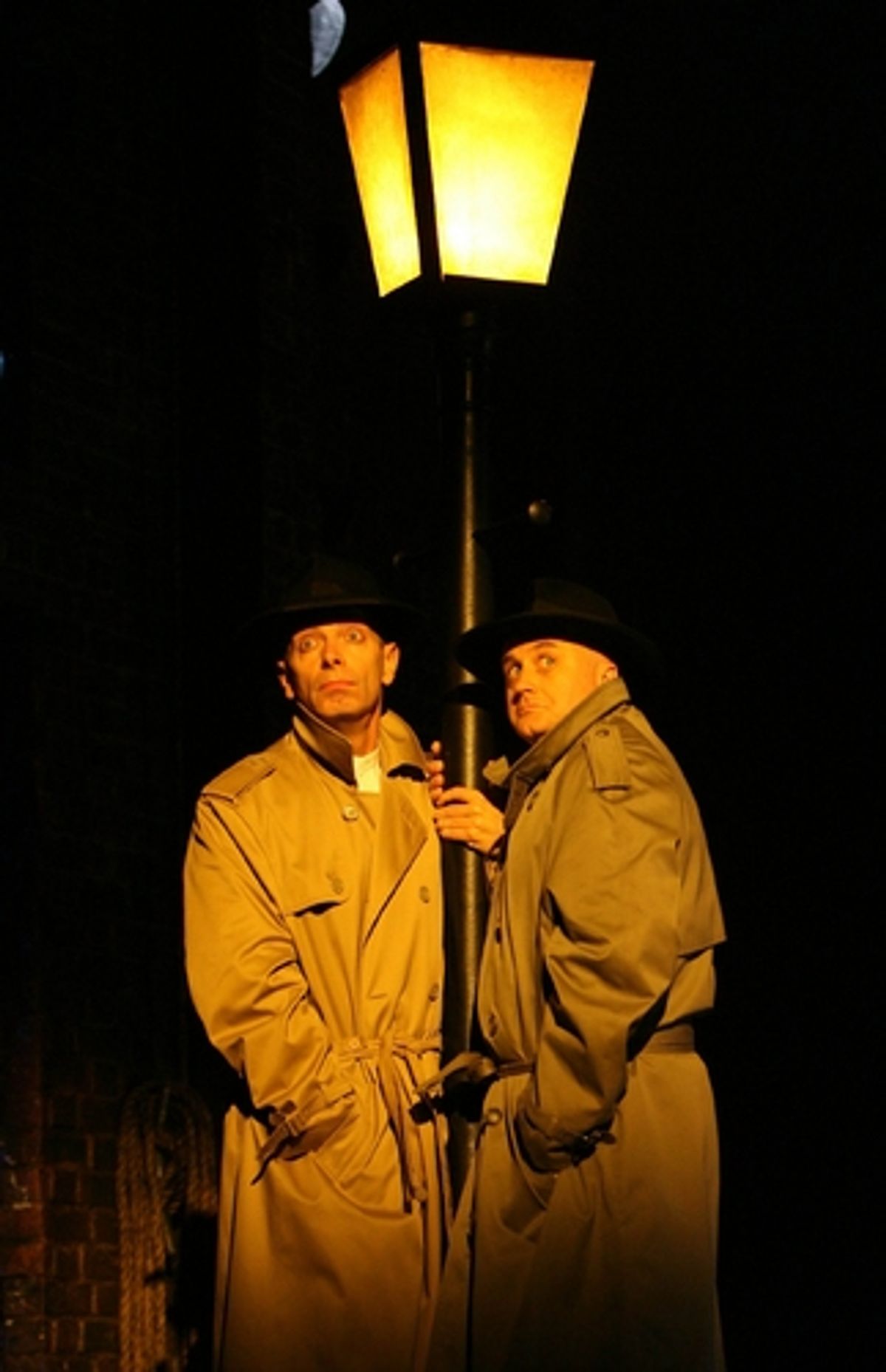 Arnie Burton and Cliff Saunders at 