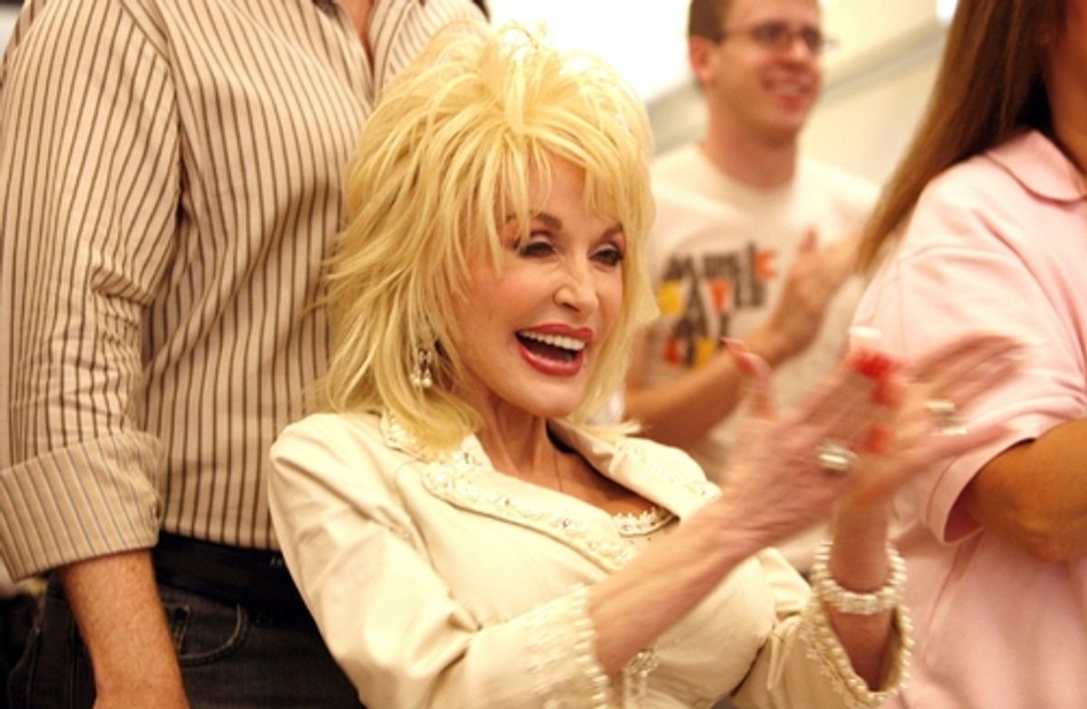 Dolly Parton
 at 