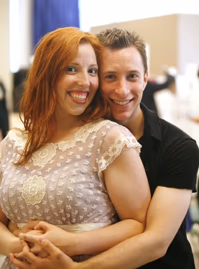 Tory Ross and Craig Burns
 Photo