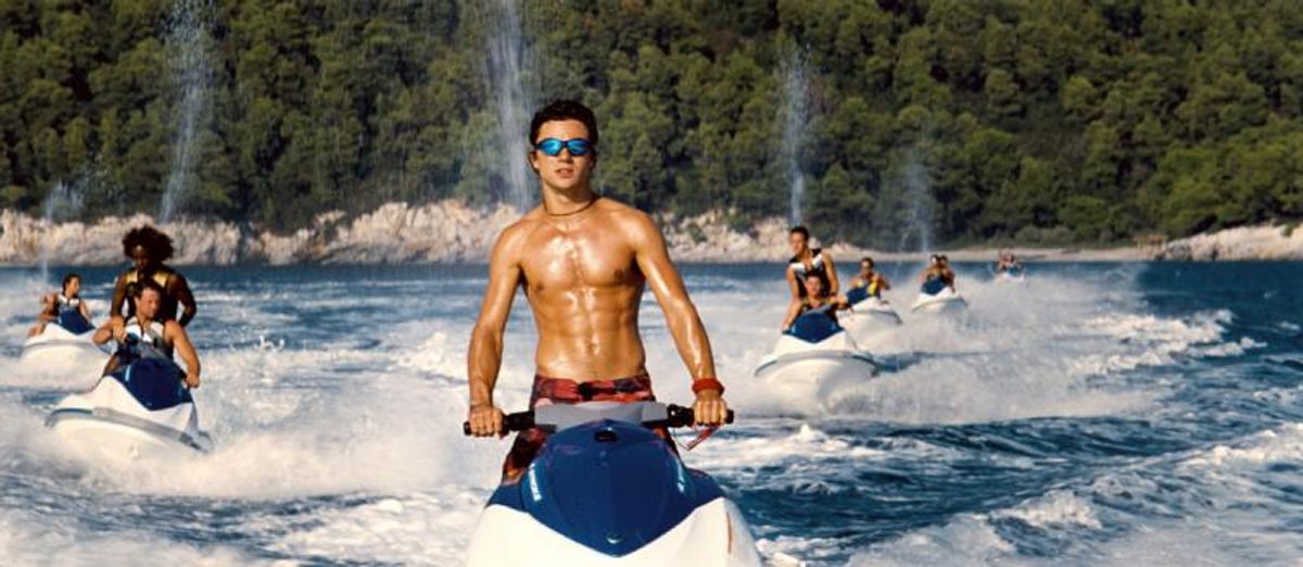 Dominic Cooper at Mamma Mia! The Movie: Dominic Cooper, Super 'Trouper'