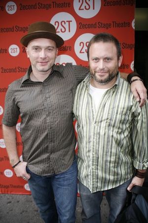 Michael Cerveris with brother Todd 
 Photo