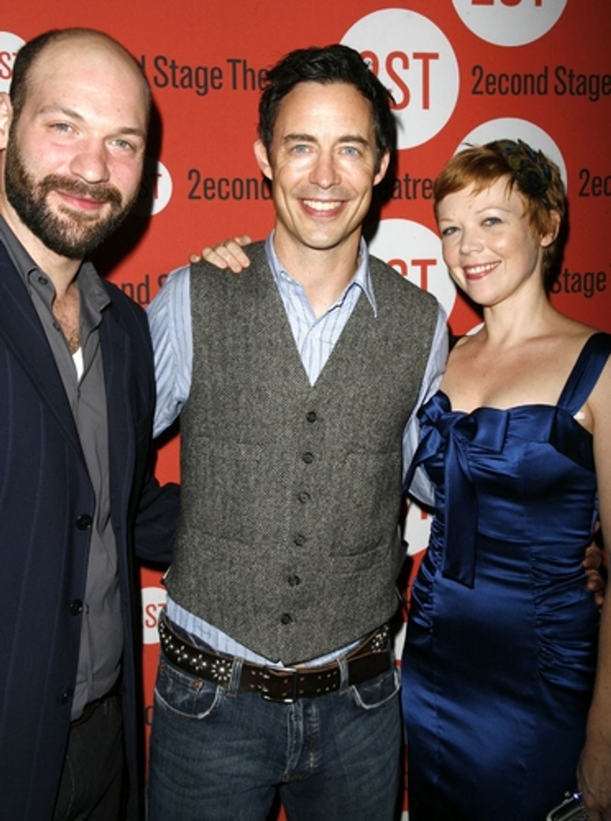 Corey Stoll & Tom Cavanaugh & Emily Bergl at 