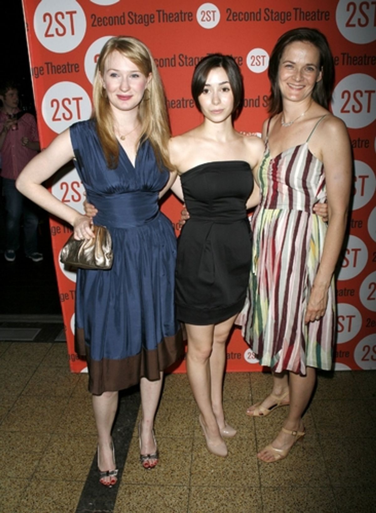 Halley Feiffer, Cristin Milioti, and Enid Graham
 at 