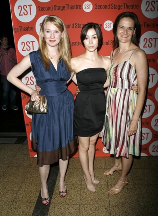 Halley Feiffer, Cristin Milioti, and Enid Graham
 Photo
