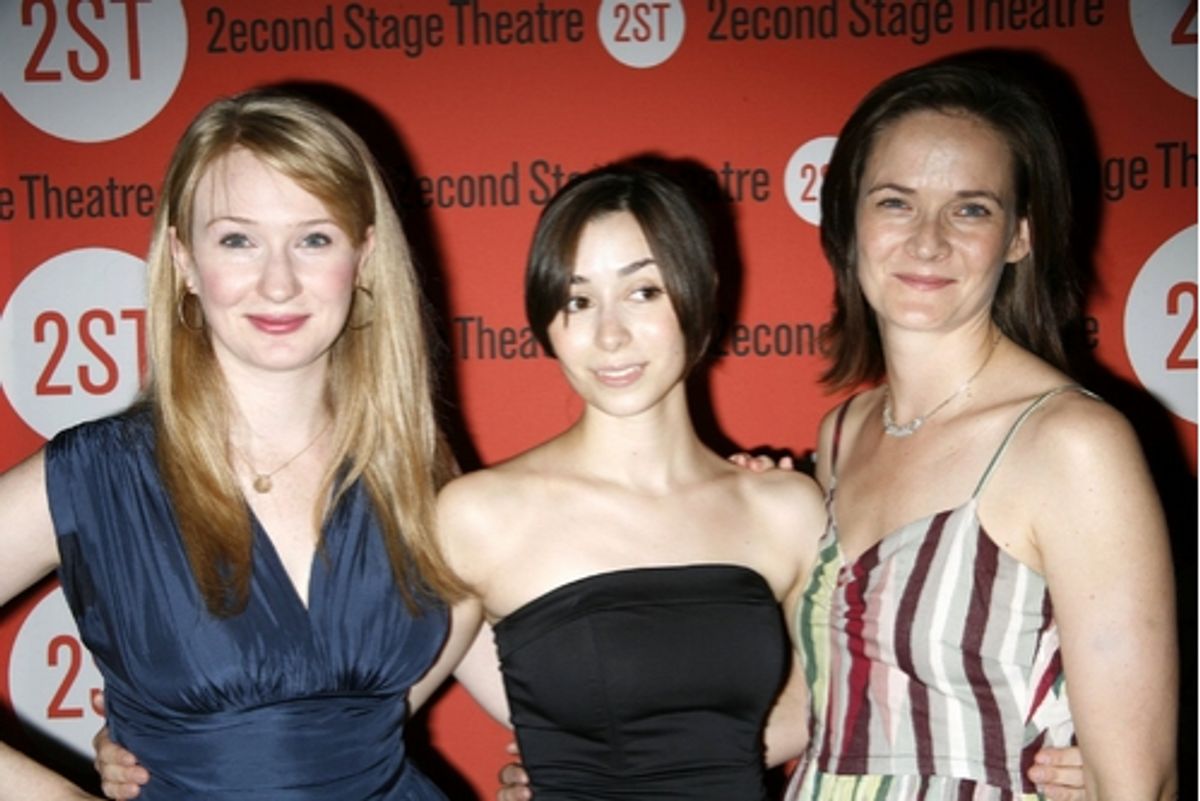 Halley Feiffer, Cristin Milioti, and Enid Graham
 at 