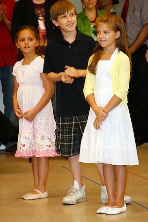 Georgi James, Miles Kath and Catherine Missal
 Photo