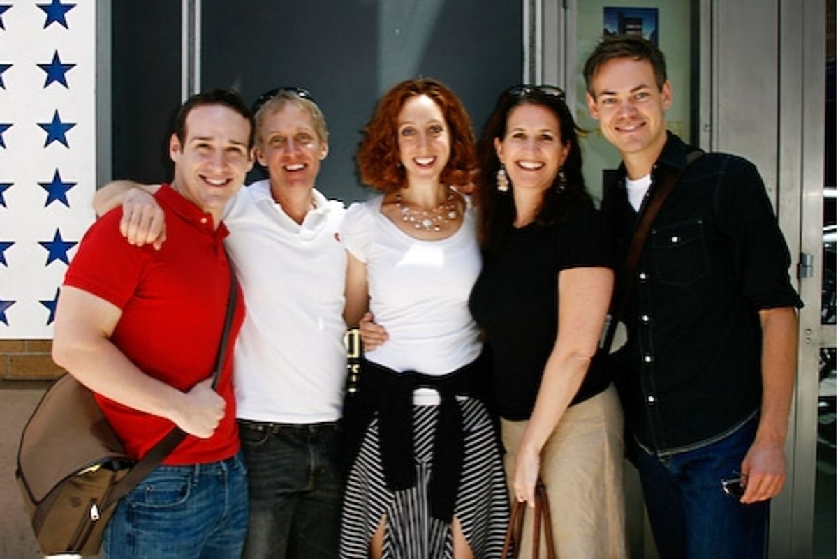 Dan Petrotta, Randy Glass, Alison Cimmet, Anne Tolpegin, and Eric Van Tielen
 at 