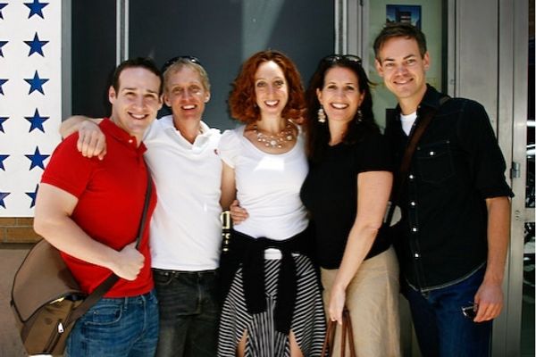 Dan Petrotta, Randy Glass, Alison Cimmet, Anne Tolpegin, and Eric Van Tielen
 Photo