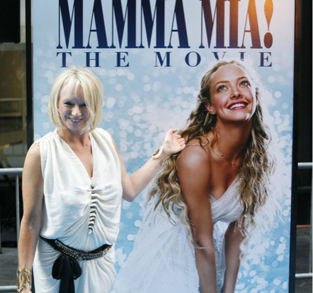 Judy Craymer at Mamma Mia! New York City Premiere